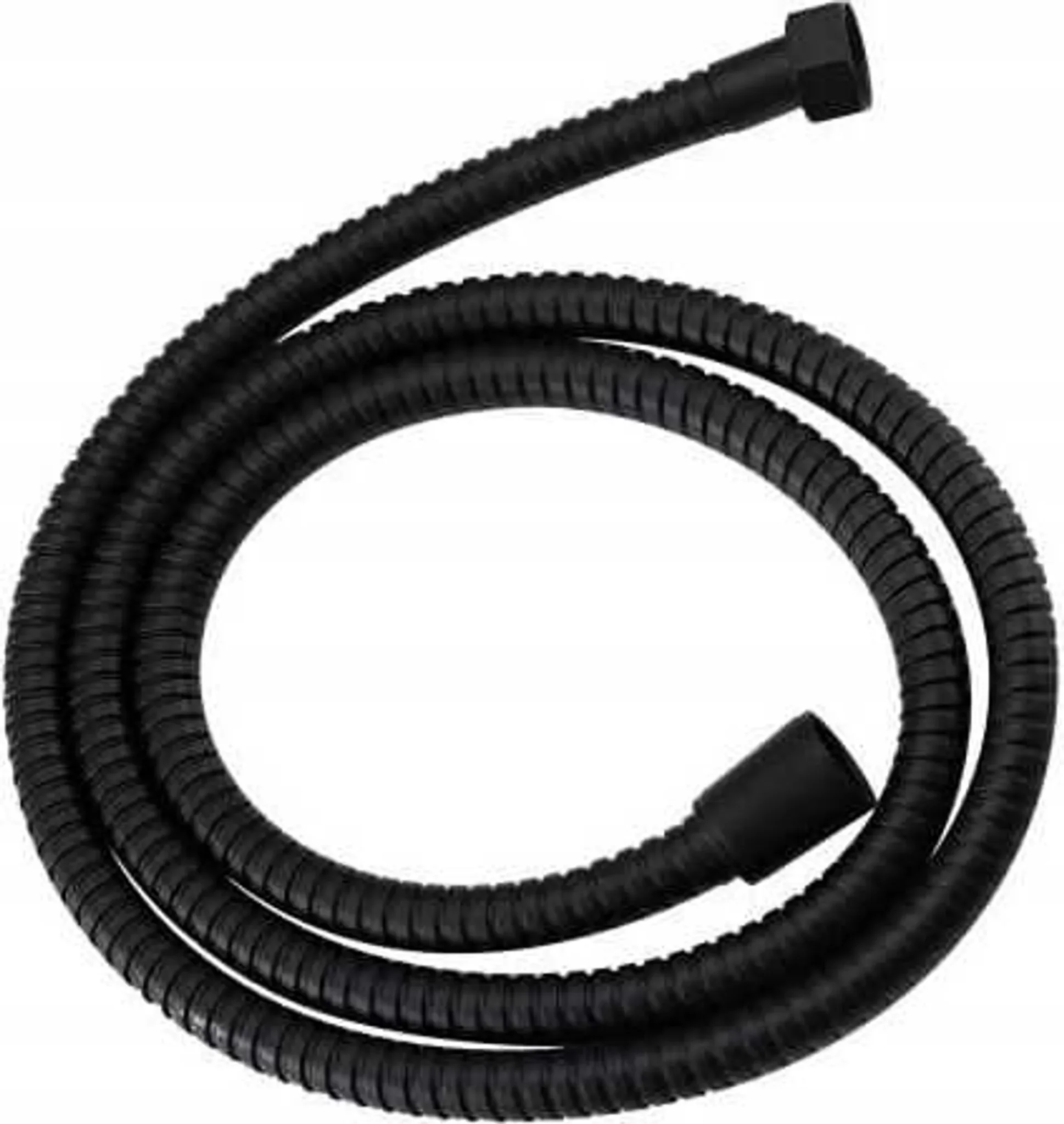 Konischer Brauseschlauch – Schwarz, 120 cm